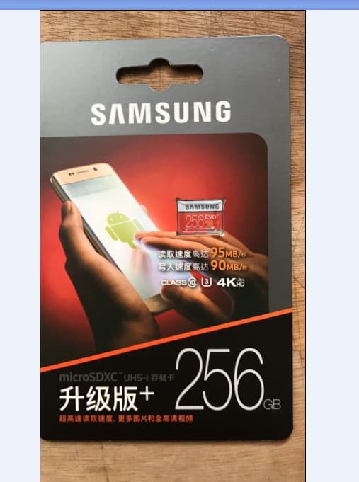 Genuine 256 Micro SD Memory Card SMDR International